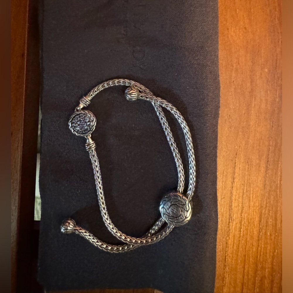 NEVER WORN John Hardy Bracelet with Sapphires